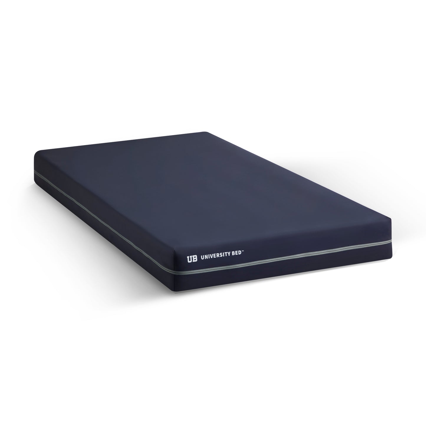 8' University Bed Mattress Encasement Protector, Twin, Navy