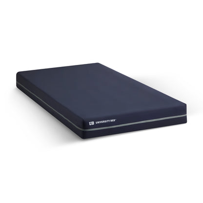 8' University Bed Mattress Encasement Protector, Twin, Navy