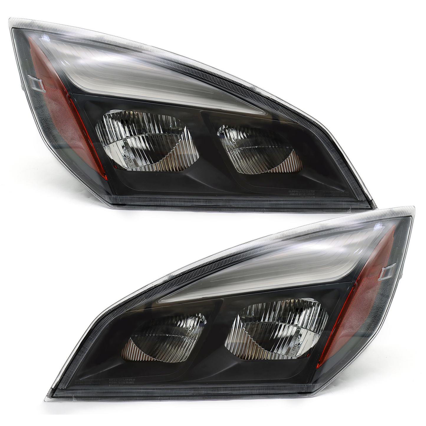 LED Headlights Assembly Compatible With Freightliner Cascadia 2018+ Pair