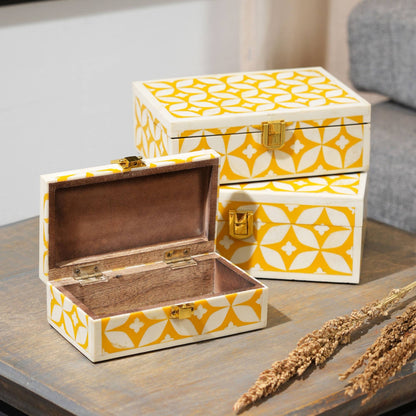 Handcrafted Wooden Jewelry/Decorative Box/Storage Box- 8x6x3'