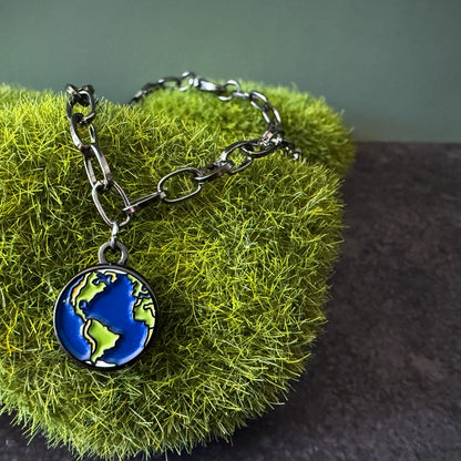 Galaxy Planet Single Enamel Charms (CHARM ONLY)