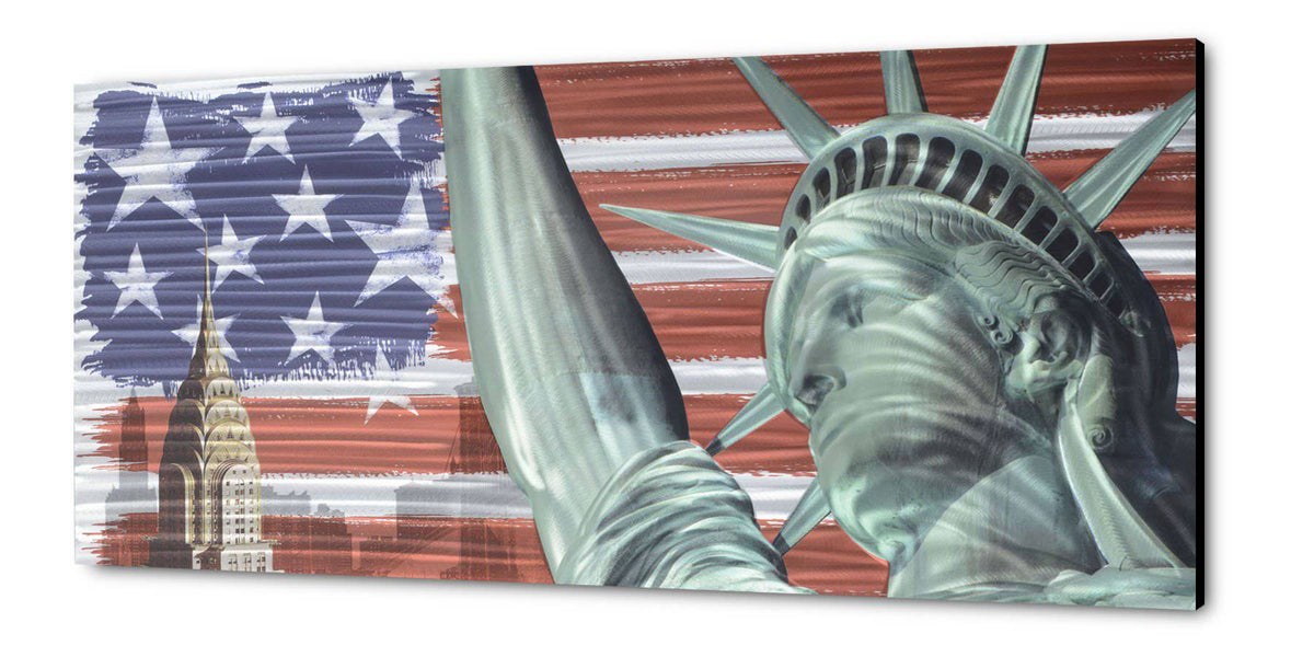 America's Pride and Beauty Metal Wall Art