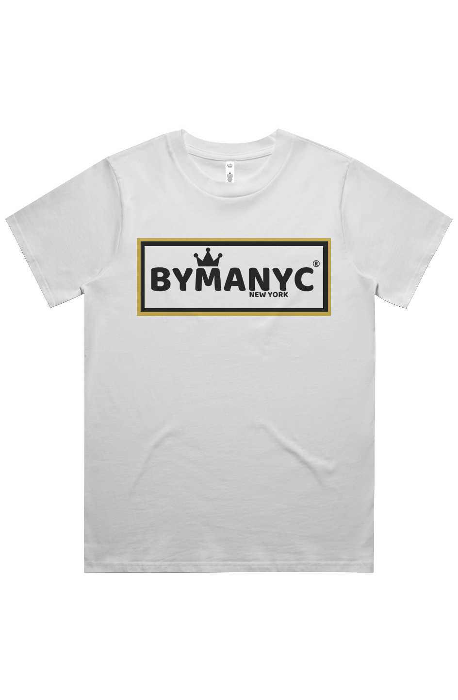 Women's T Shirt BYMANYC New York New Collection NYC Women's Heavyweight Classic Tee