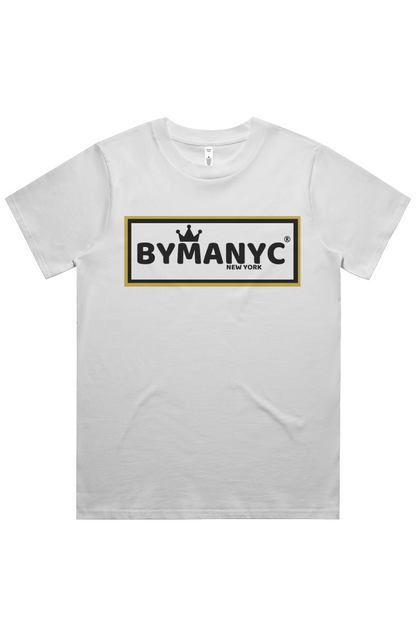 Women's T Shirt BYMANYC New York New Collection NYC Women's Heavyweight Classic Tee