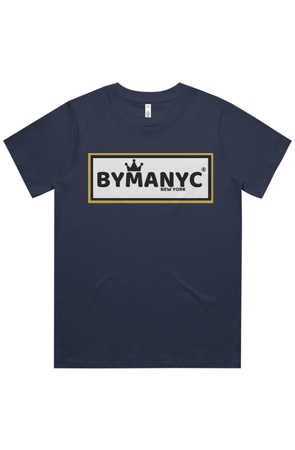 Women's T Shirt BYMANYC New York New Collection NYC Women's Heavyweight Classic Tee
