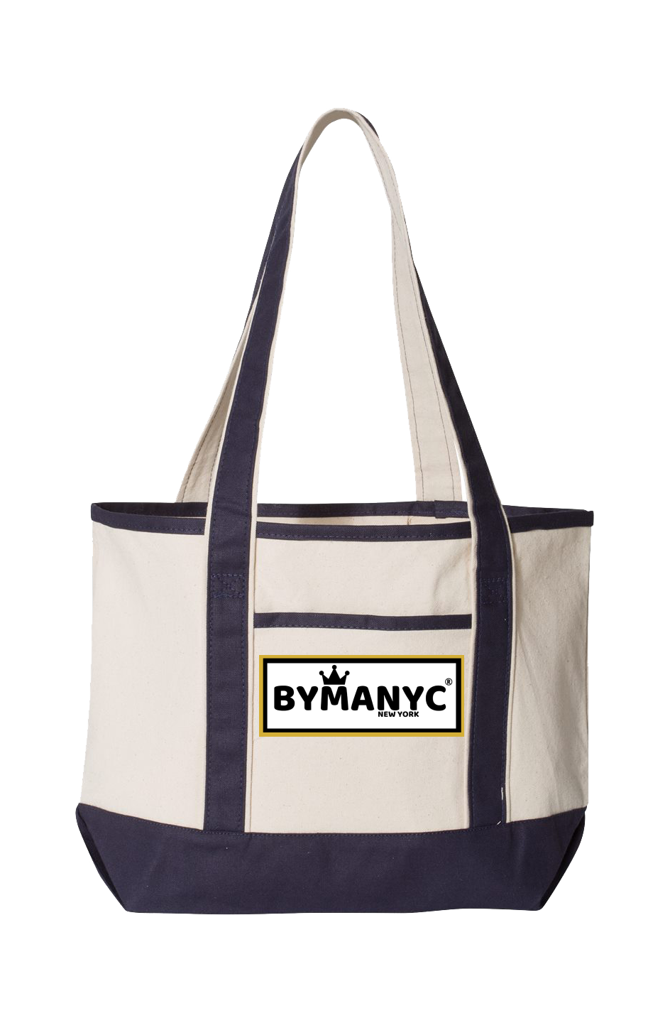 Tote Bag BYMANYC New York Deluxe Canvas 20L Heavy Utility Tote Bag