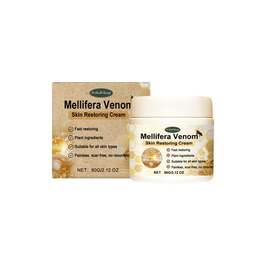 WoodSleep Bee Venom Skin Repair Cream, A Gentle Formula For Skin Cleansing And Smoothing Skin Care Cream