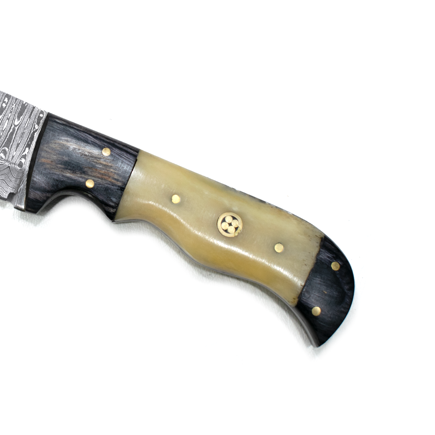 Damascus Steel Hunting Knife by Titan TD-170