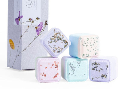 Mixed Scent Shower Steamers Gift Set – 5 Natural Fizzies