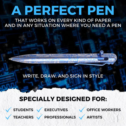 NEXUS - TITANIUM - BASTION® BOLT ACTION PEN