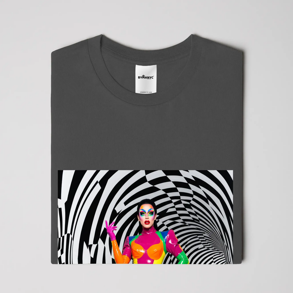 T-Shirt Unisex Short Sleeve Exclusive & Eco-Friendly Limited Edition TRIBECA BYMANYC ® New York + ART
