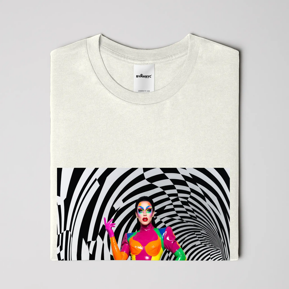 T-Shirt Unisex Short Sleeve Exclusive & Eco-Friendly Limited Edition TRIBECA BYMANYC ® New York + ART