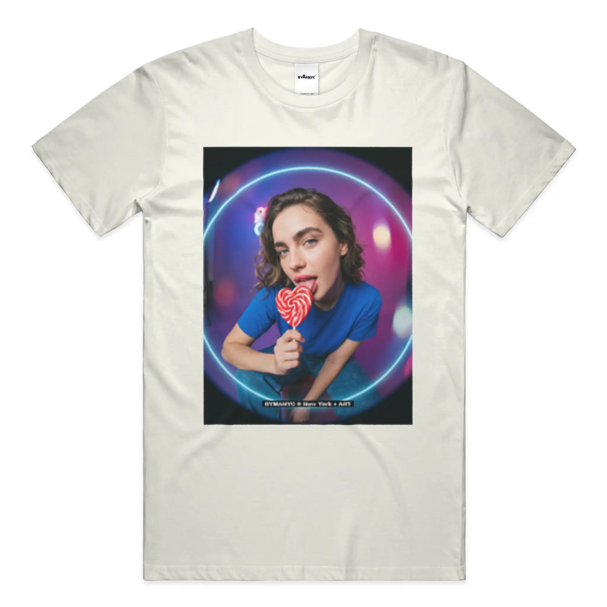 T-Shirt Unisex Short Sleeve Exclusive & Eco-Friendly Limited Edition NOLITA BYMANYC ® New York + ART