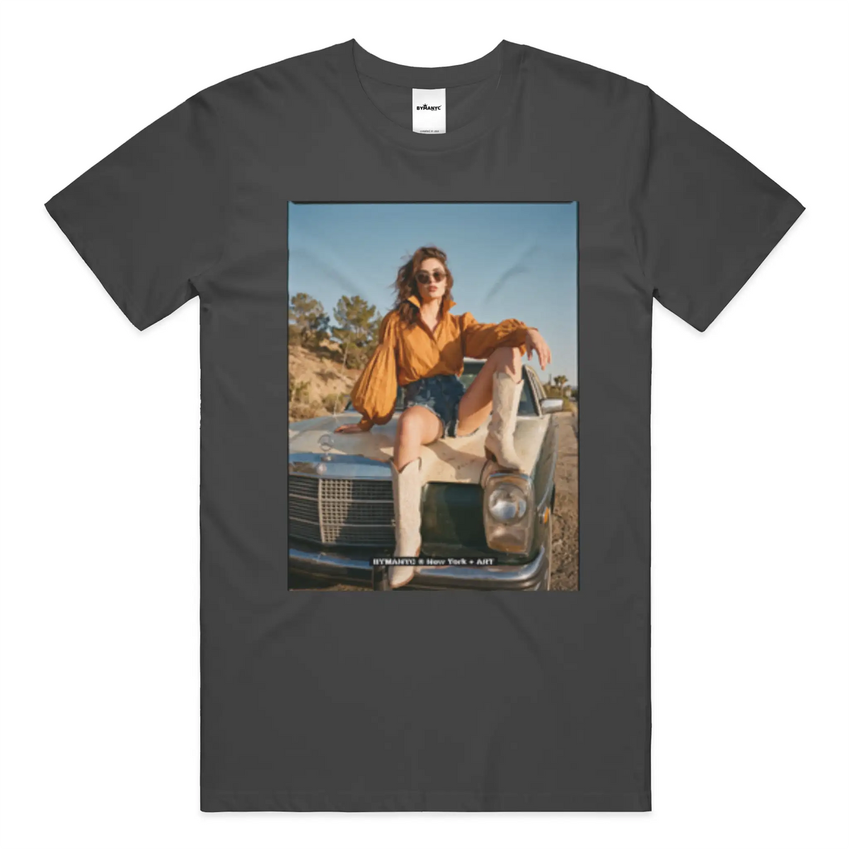 T Shirt Unisex Short Sleeve Exclusive Eco Friendly Limited Edition HARLEM BYMANYC New York ART