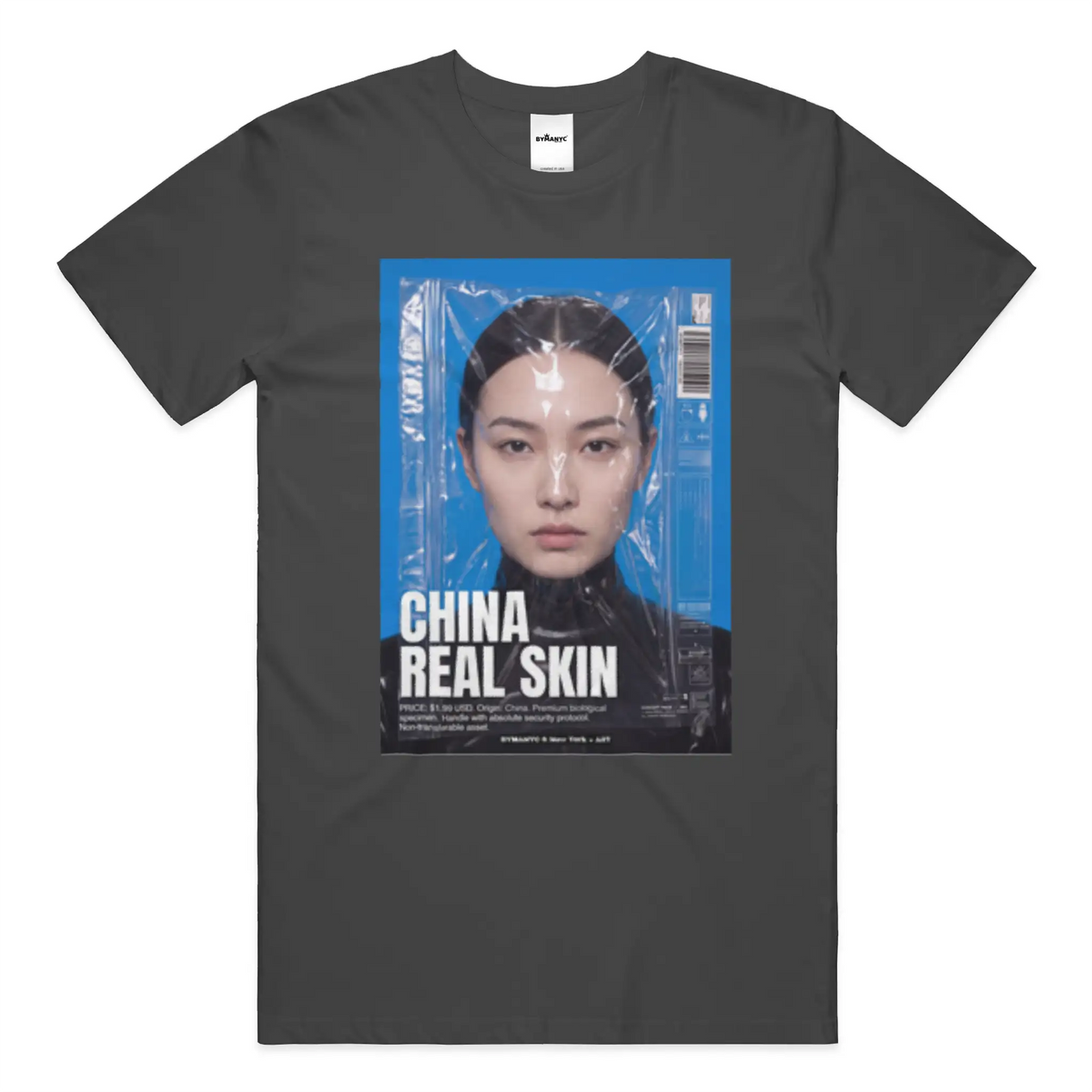 T-Shirt Unisex Short Sleeve Exclusive & Eco-Friendly Limited Edition CHINATOWN BYMANYC ® New York + ART