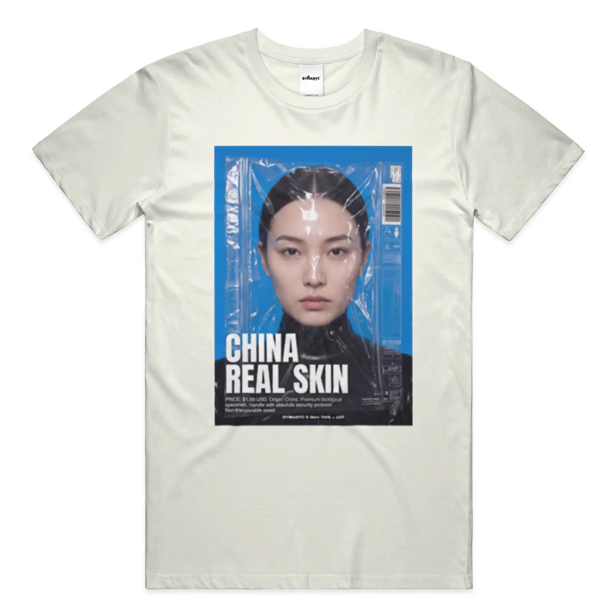 T-Shirt Unisex Short Sleeve Exclusive & Eco-Friendly Limited Edition CHINATOWN BYMANYC ® New York + ART