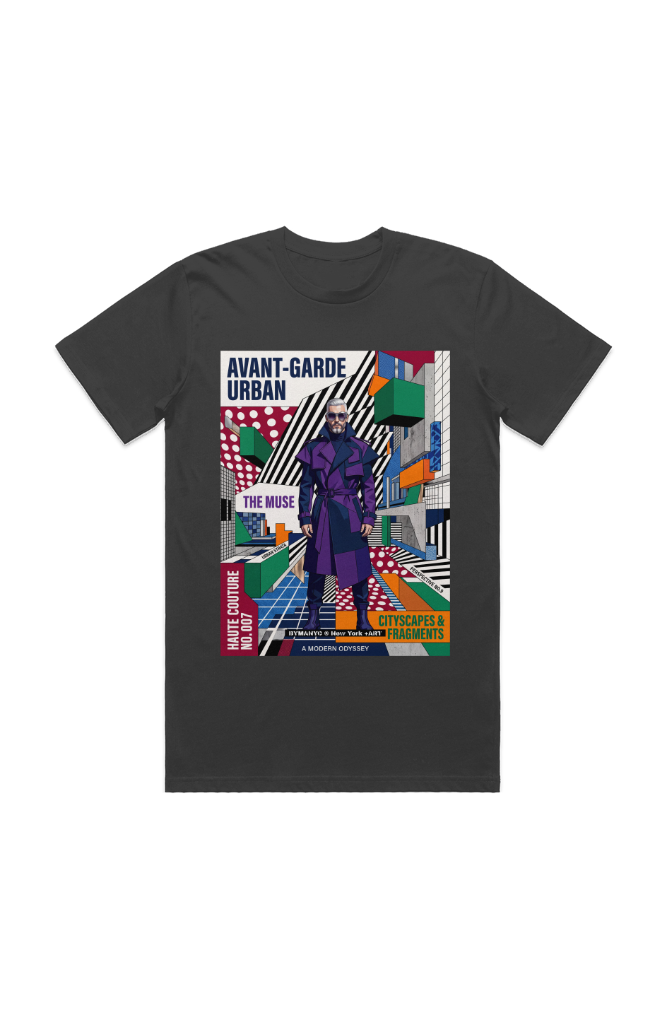 T-Shirt Unisex Short Sleeve Exclusive & Eco-Friendly Limited Edition PALACE BYMANYC ® New York + ART