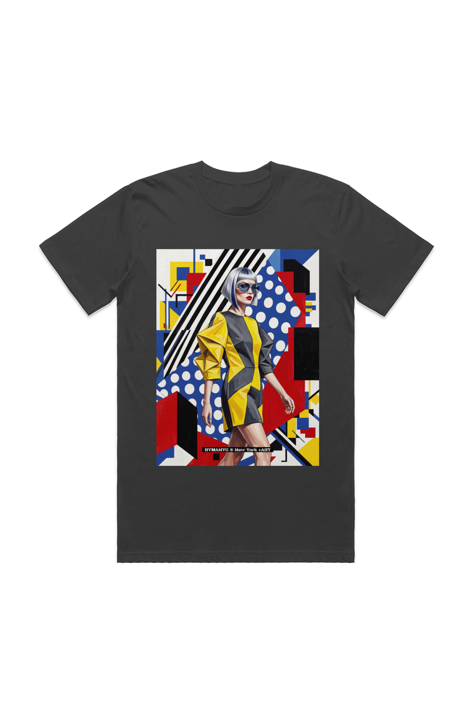 T-Shirt Unisex Short Sleeve Exclusive & Eco-Friendly Limited Edition BELASCO BYMANYC ® New York + ART