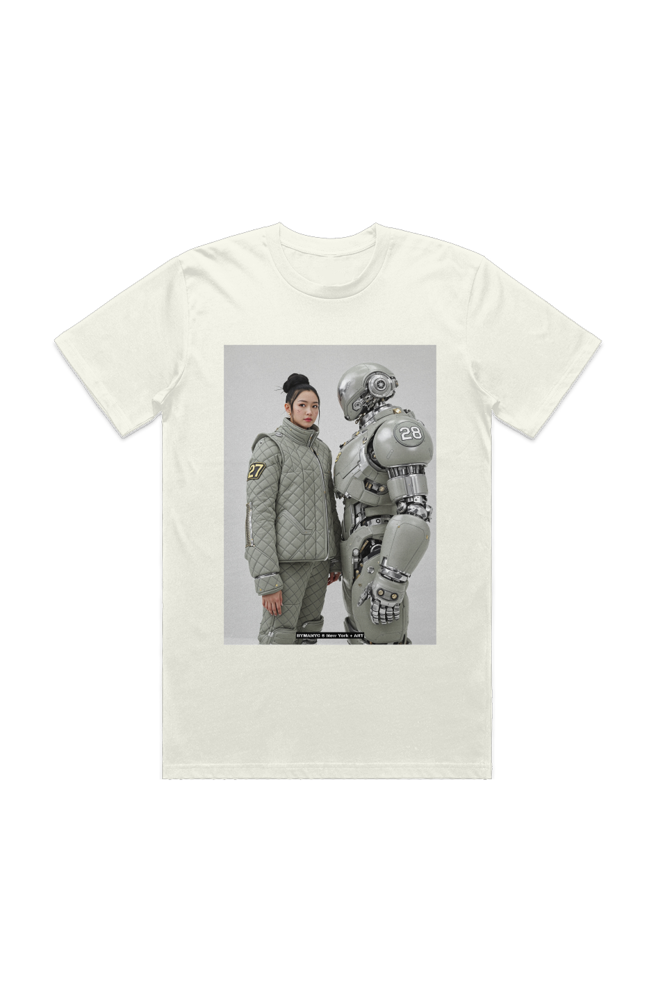 T-Shirt Unisex Short Sleeve Exclusive & Eco-Friendly Limited Edition WINTER GARDEN BYMANYC ® New York + ART