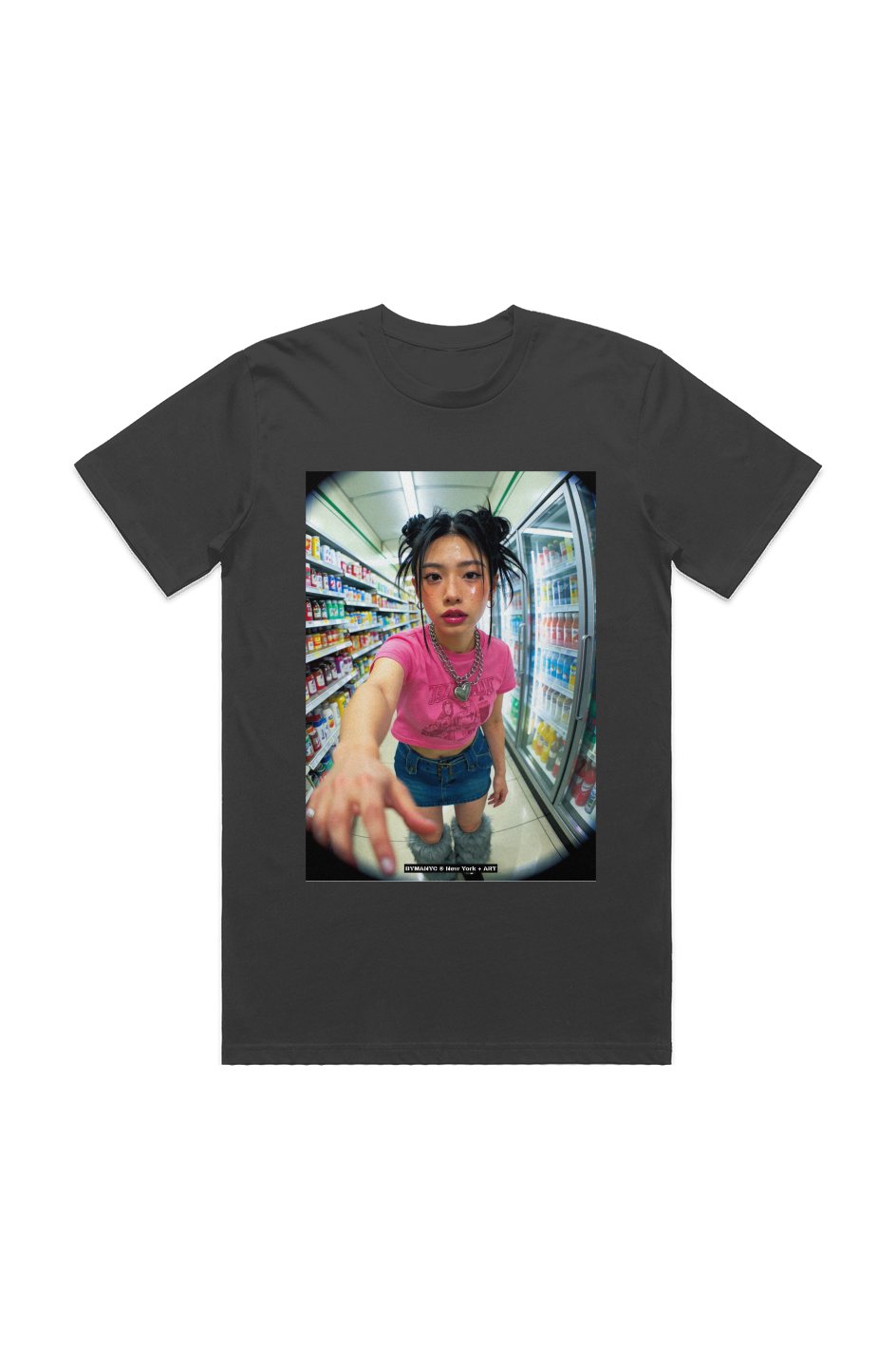 T-Shirt Unisex Short Sleeve Exclusive & Eco-Friendly Limited Edition ROCKEFELLER BYMANYC ® New York + ART