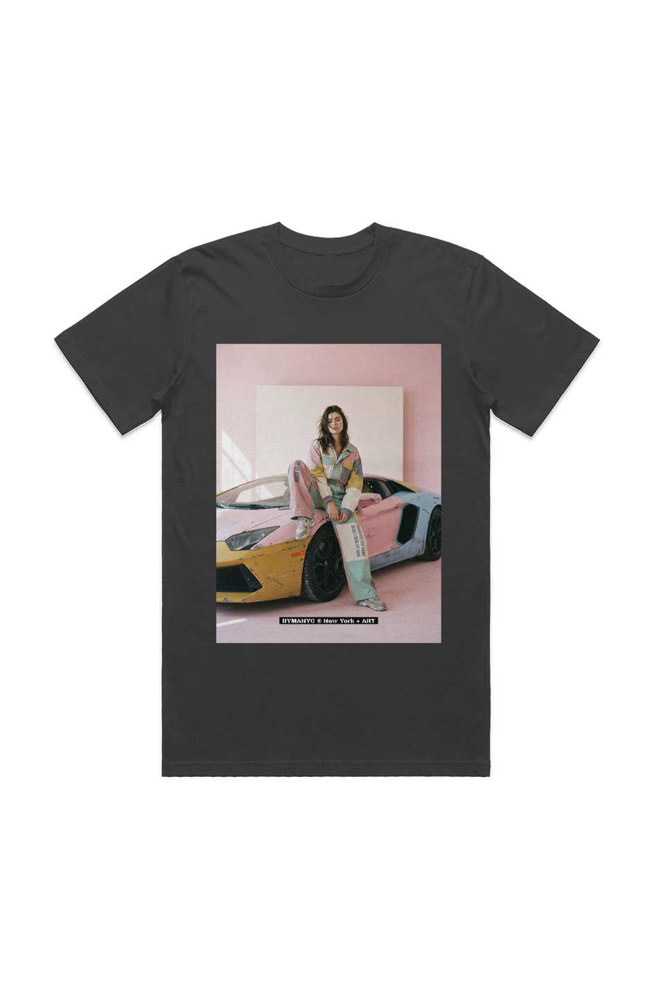 T-Shirt Unisex Short Sleeve Exclusive & Eco-Friendly Limited Edition RADIO CITY BYMANYC ® New York + ART