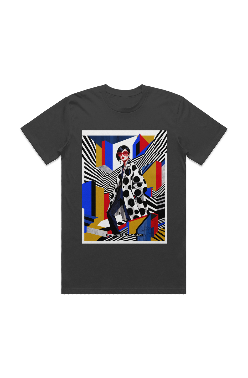 T-Shirt Unisex Short Sleeve Exclusive & Eco-Friendly Limited Edition CARNEGIE HALL BYMANYC ® New York + ART