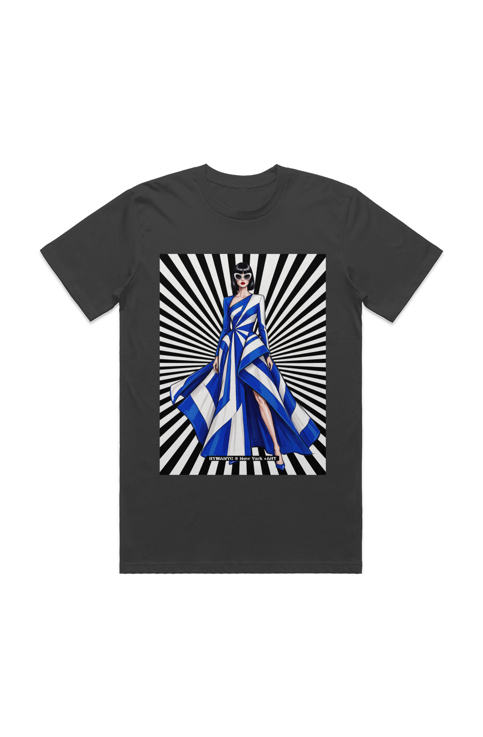 T-Shirt Unisex Short Sleeve Exclusive & Eco-Friendly Limited Edition RIVERSIDE BYMANYC ® New York + ART