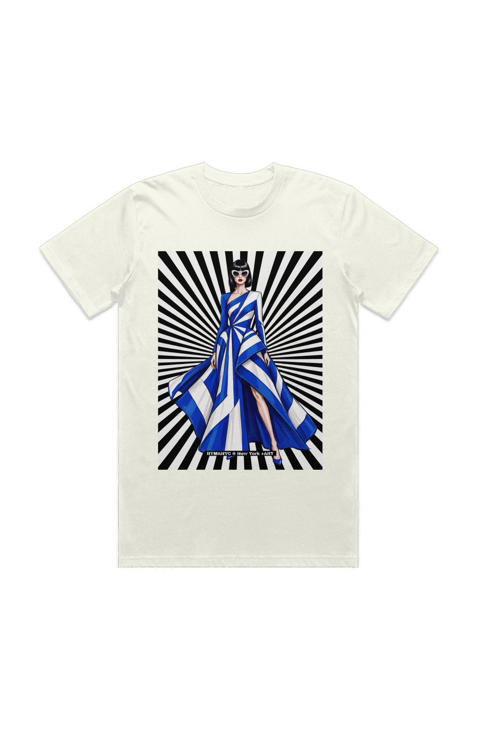 T-Shirt Unisex Short Sleeve Exclusive & Eco-Friendly Limited Edition RIVERSIDE BYMANYC ® New York + ART