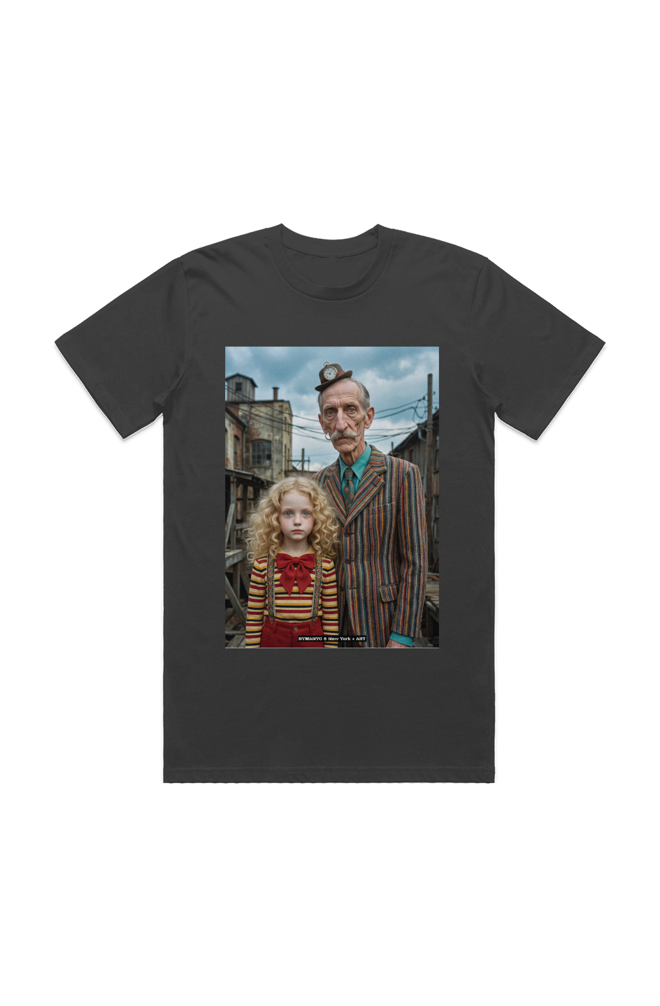 T-Shirt Unisex Short Sleeve Exclusive & Eco-Friendly Limited Edition COLUMBIA BYMANYC ® New York + ART