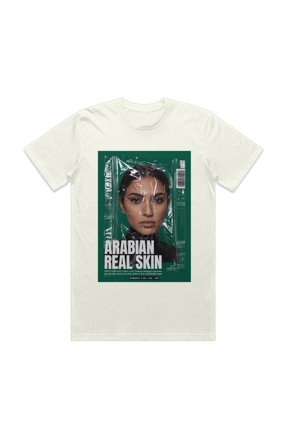 T-Shirt Unisex Short Sleeve Exclusive & Eco-Friendly Limited Edition HELL'S KITCHEN BYMANYC ® New York + ART