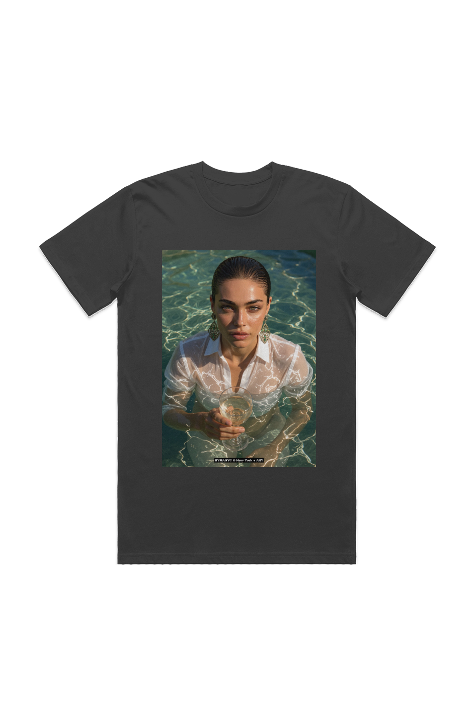 T-Shirt Unisex Short Sleeve Exclusive & Eco-Friendly Limited Edition APOLLO BYMANYC ® New York + ART