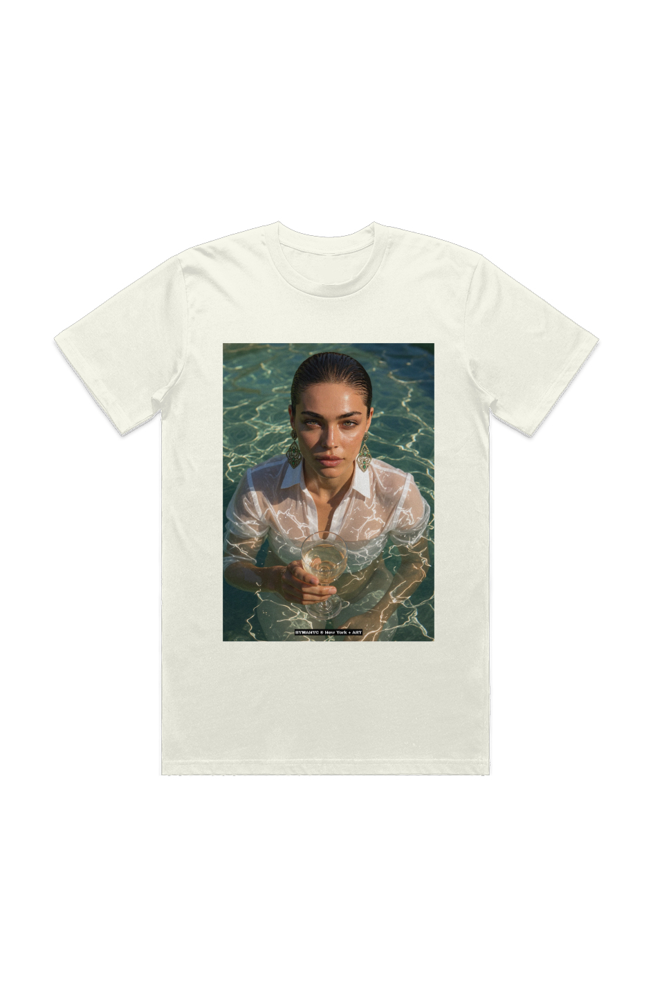 T-Shirt Unisex Short Sleeve Exclusive & Eco-Friendly Limited Edition APOLLO BYMANYC ® New York + ART