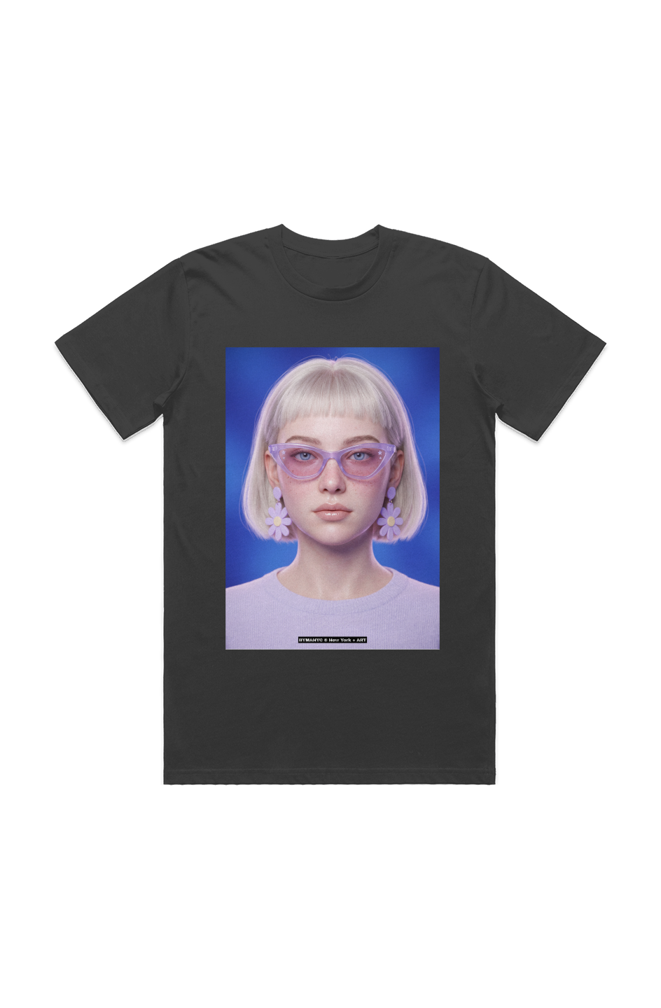 T-Shirt Unisex Short Sleeve Exclusive & Eco-Friendly Limited Edition HIGH LINE BYMANYC ® New York + ART