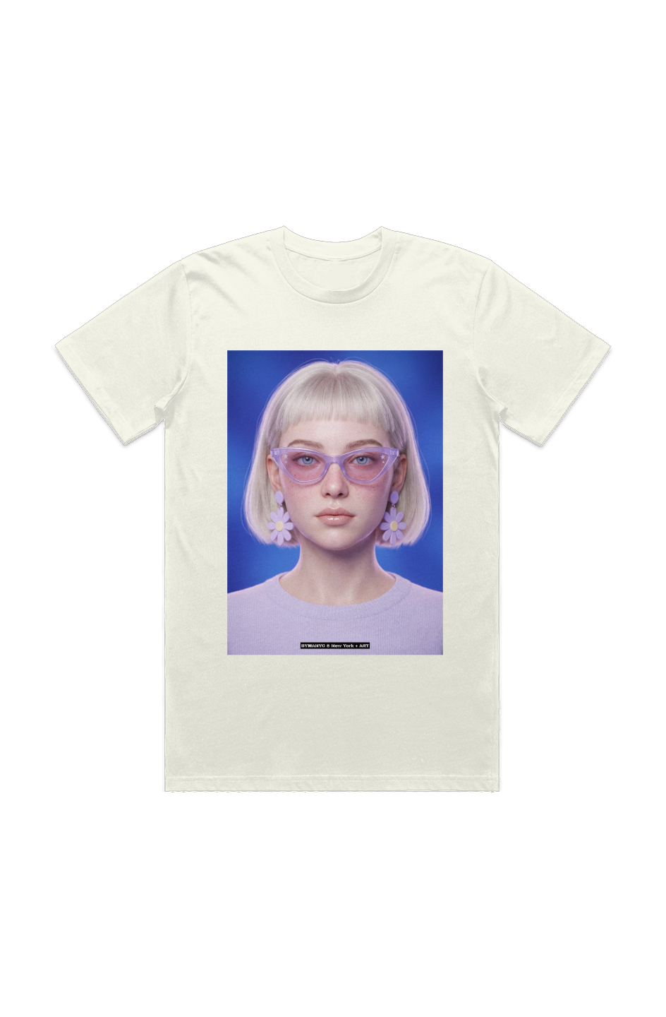 T-Shirt Unisex Short Sleeve Exclusive & Eco-Friendly Limited Edition HIGH LINE BYMANYC ® New York + ART