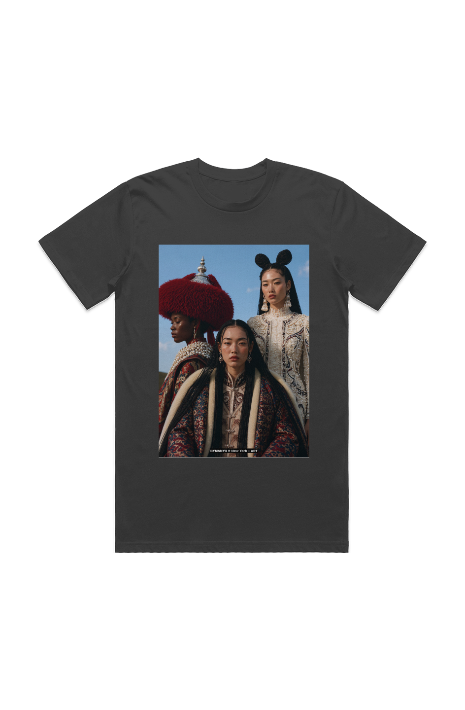T-Shirt Unisex Short Sleeve Exclusive & Eco-Friendly Limited Edition UNION SQUARE BYMANYC ® New York + ART