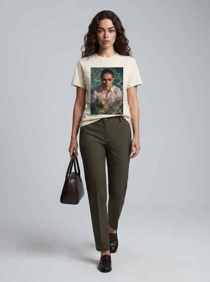 T-Shirt Unisex Short Sleeve Exclusive & Eco-Friendly Limited Edition APOLLO BYMANYC ® New York + ART