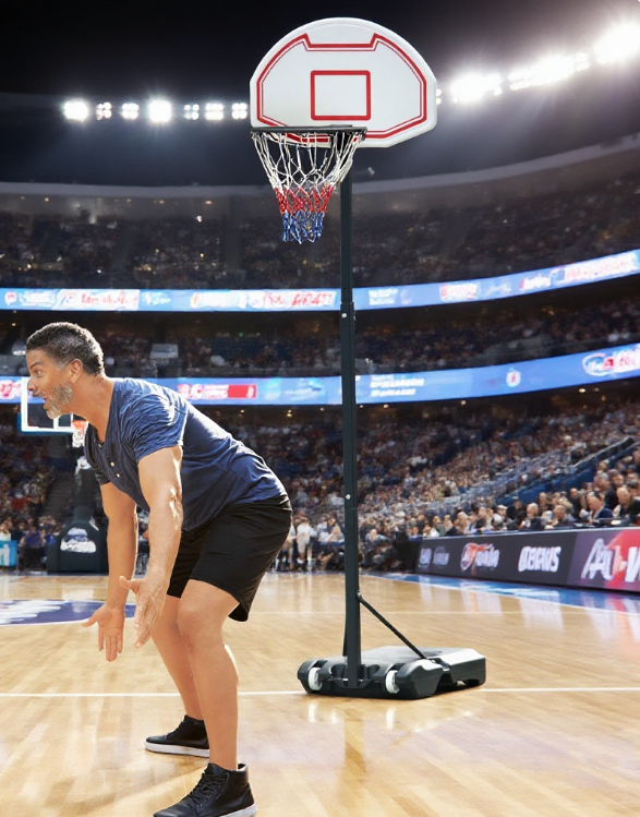 Kids Adjustable Basketball Hoop Portable Kids Basketball Hoop