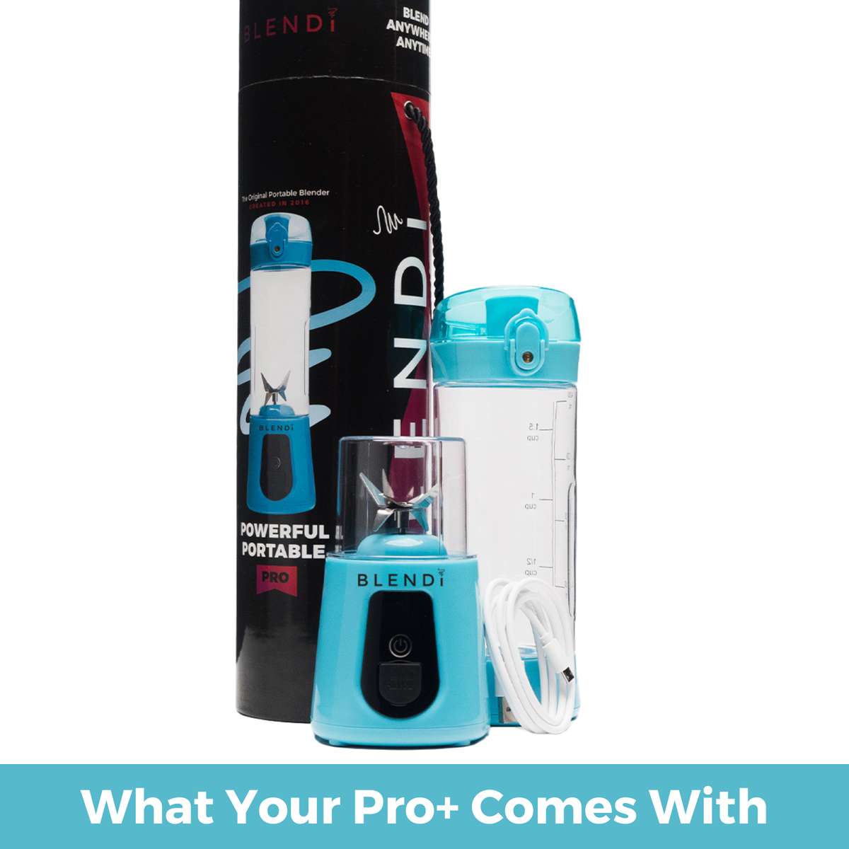 Pro+ 120W Ice-Crushing Power Blender (17oz)