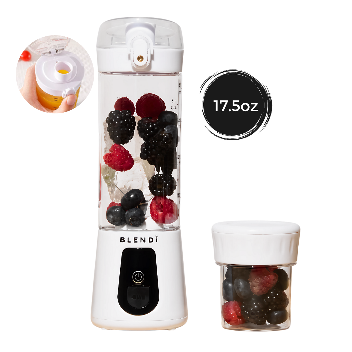 Pro+ 120W Ice-Crushing Power Blender (17oz)