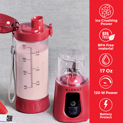 Pro+ 120W Ice-Crushing Power Blender (17oz)