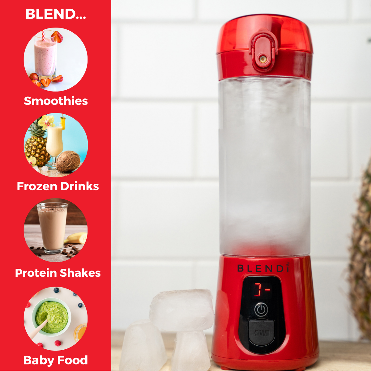 USA Pro+ Ice Crushing Portable Blender - Goody