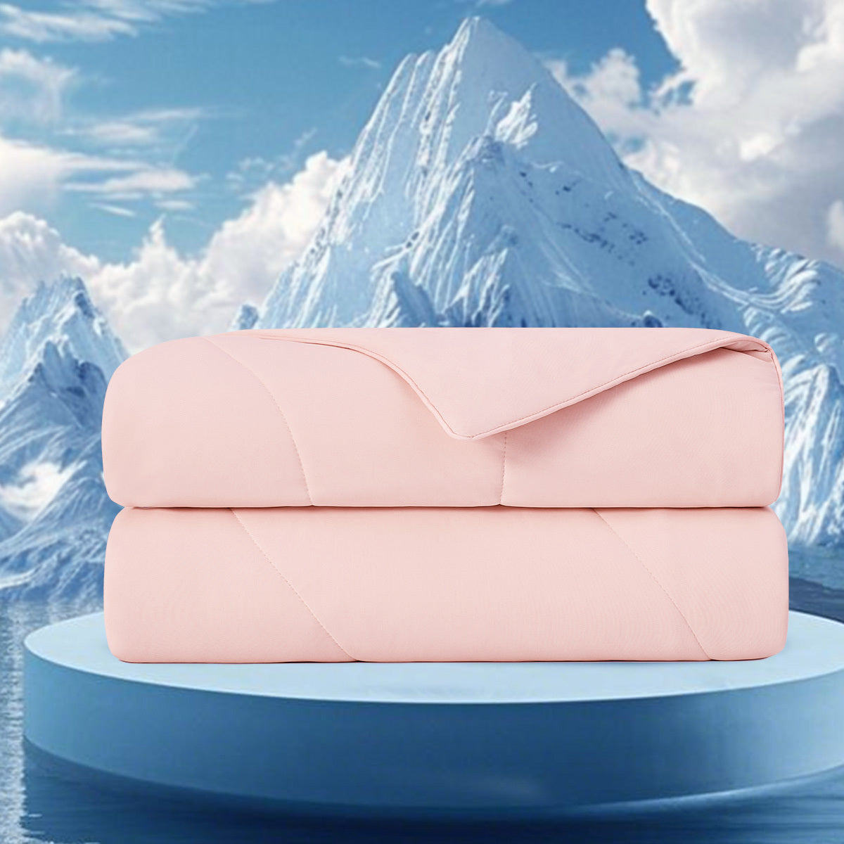 1-Piece 108x90' Cooling DA Comforter,Pink