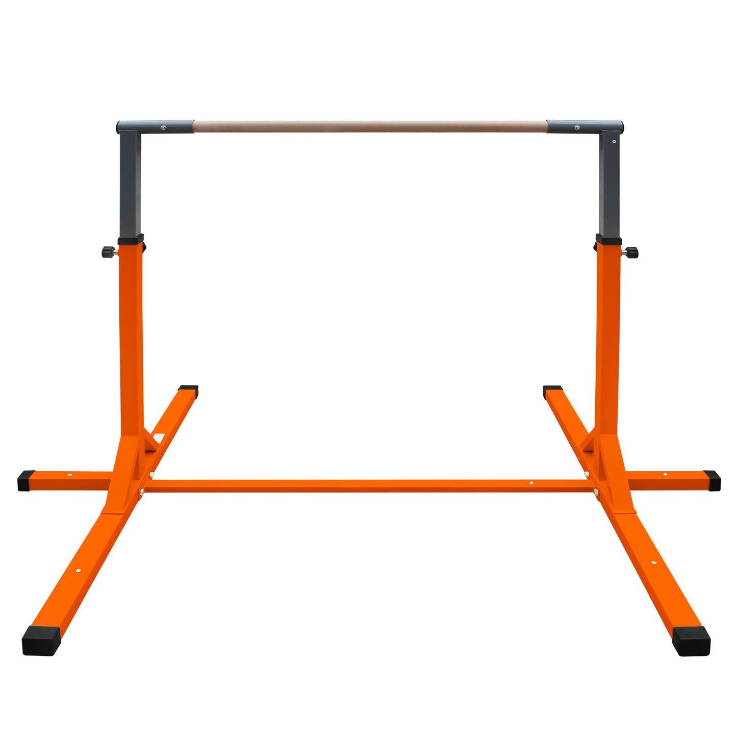 Gymnastics Bar for Kids, Adjustable Height Gym Bar, Junior Training Kip Bar for Home, Built for kids 3+ Years Yellow