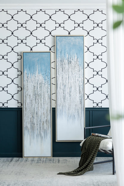 S/2 70.9x19.7' Dhalia Ombre Wall Arts