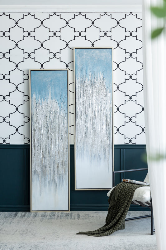 S/2 70.9x19.7' Dhalia Ombre Wall Arts