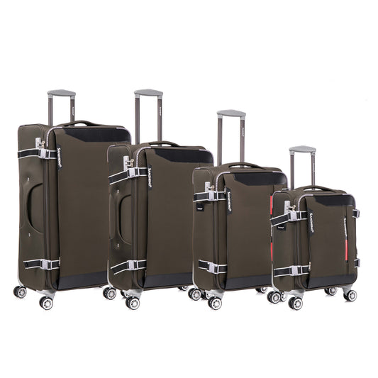 Softside Upright Luggage Set , Lightweight,4-Piece (20//24/28/32)