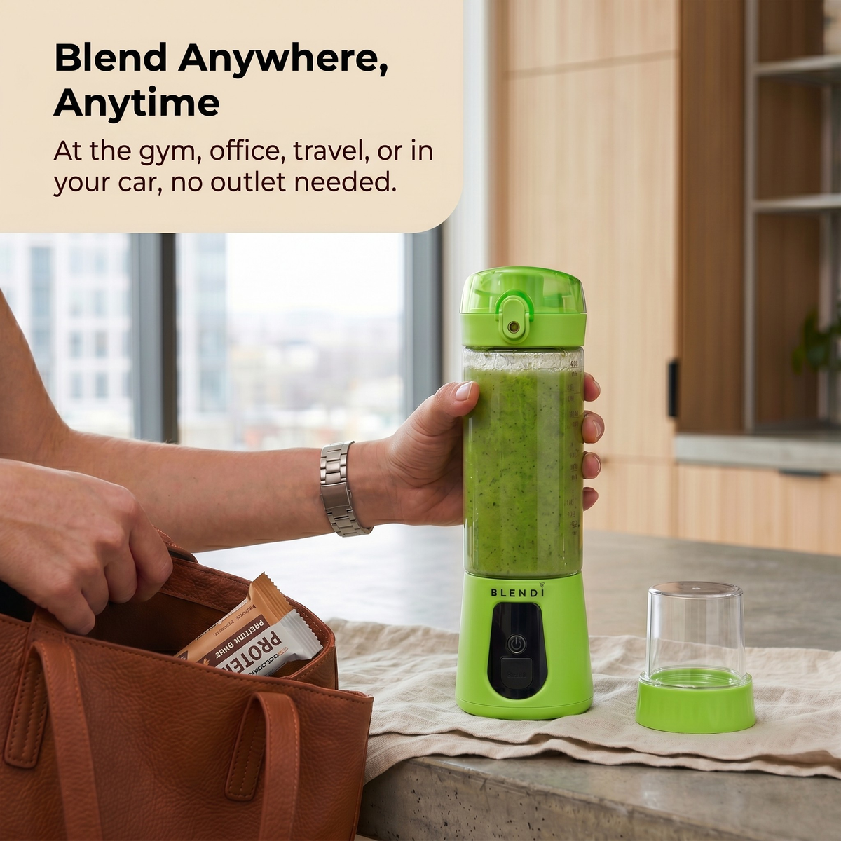 Pro+ Ice Crushing Portable Blender (17oz) - Goody