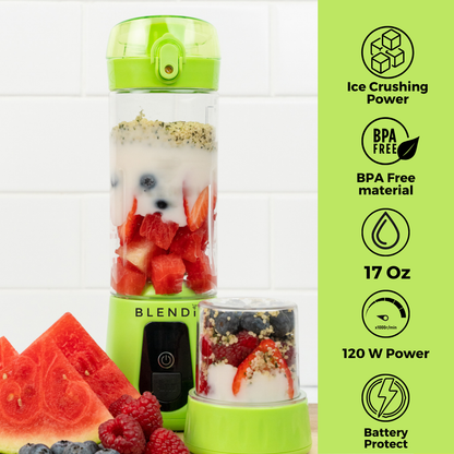 Pro+ 120W Ice-Crushing Power Blender (17oz)