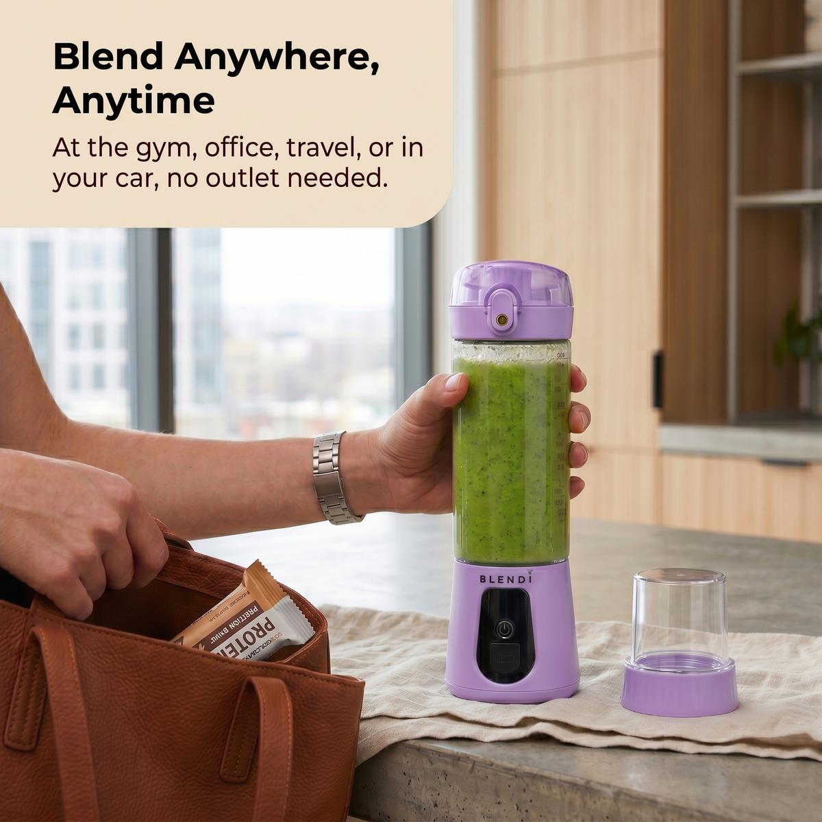 Pro+ Ice Crushing Portable Blender (17oz) - Goody