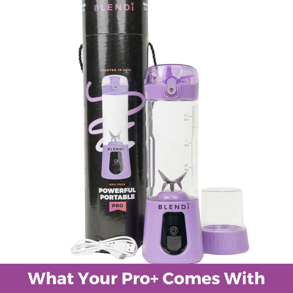 Pro+ 120W Ice-Crushing Power Blender (17oz)